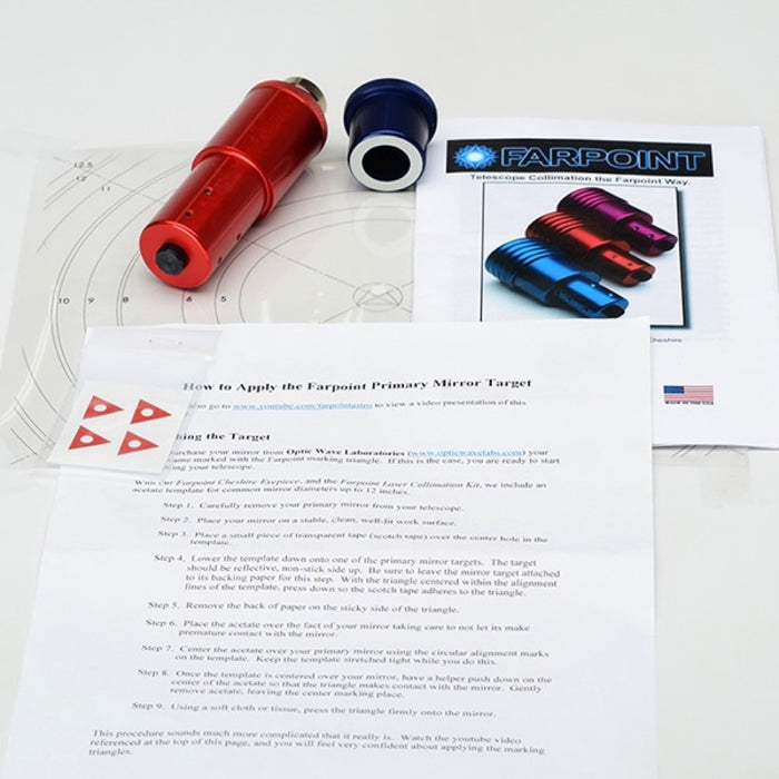 Farpoint Collimation Kit with Case- 1.25"