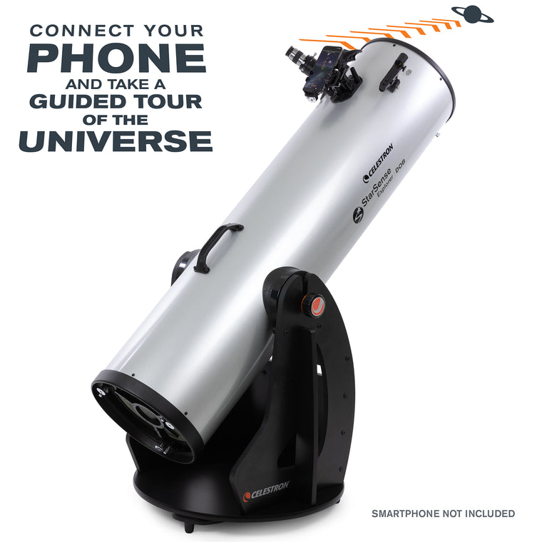 Télescope Dobsonien compatible avec l'application pour smartphone Celestron StarSense Explorer 12"