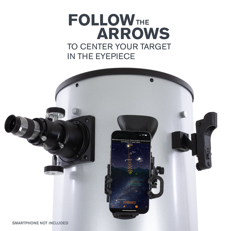 Télescope Dobsonien compatible avec l'application pour smartphone Celestron StarSense Explorer 12"