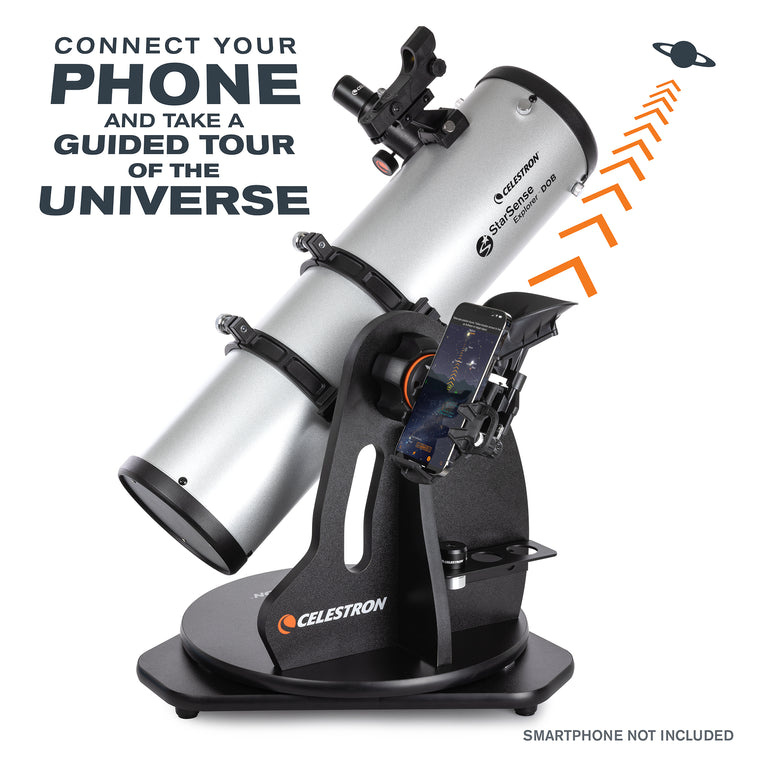 Télescope Dobsonien de table Celestron StarSense Explorer™ 130 mm compatible avec une application pour smartphone