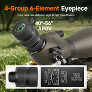 SVBONY SV29 25-75x80 Spotting Scope