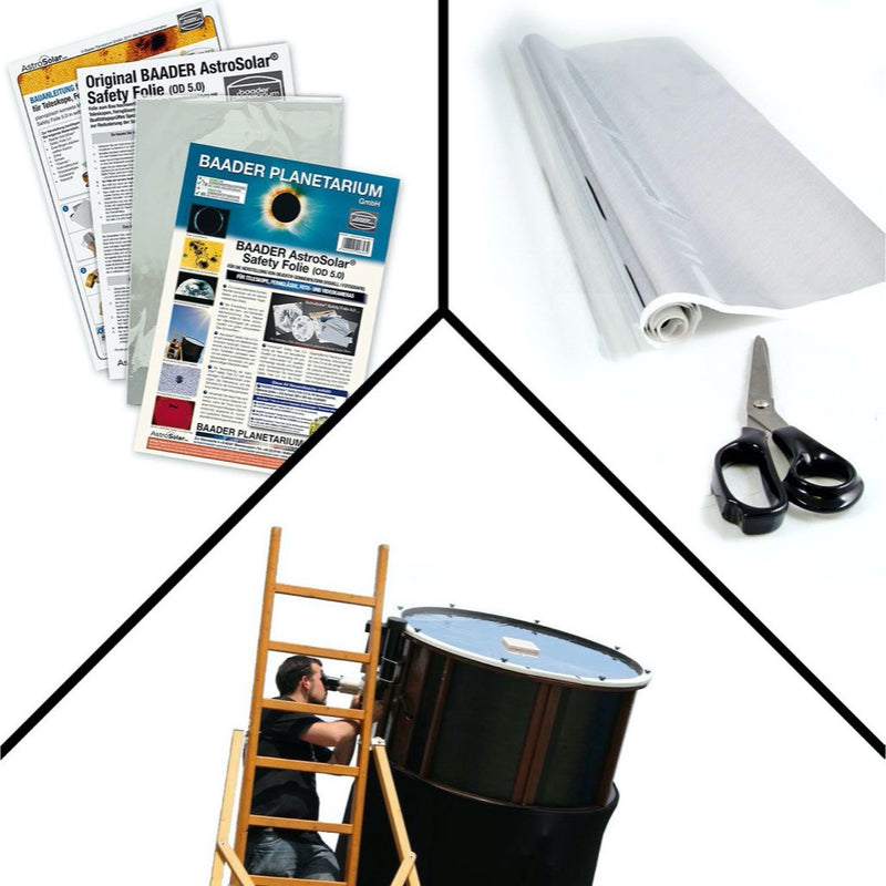 Baader Astrosolar Safety Film OD 5.0 - Eco-size, 20x29cm, 100x50cm, 117x117cm