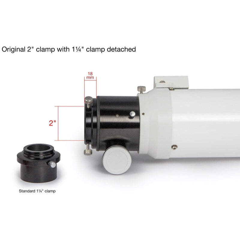 Baader Bague de Conversion Zeiss aux Porte-Oculaires HEX - M68x0,75(F)/M68x1(F)