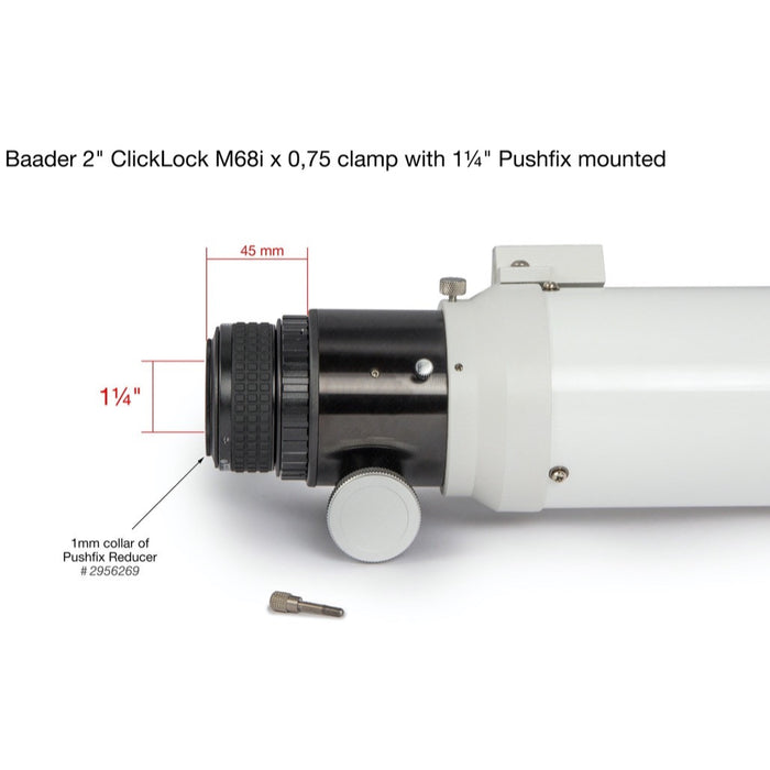 Baader Conversion Ring Zeiss to Hex Focusers - M68x0.75(F)/M68x1(F)