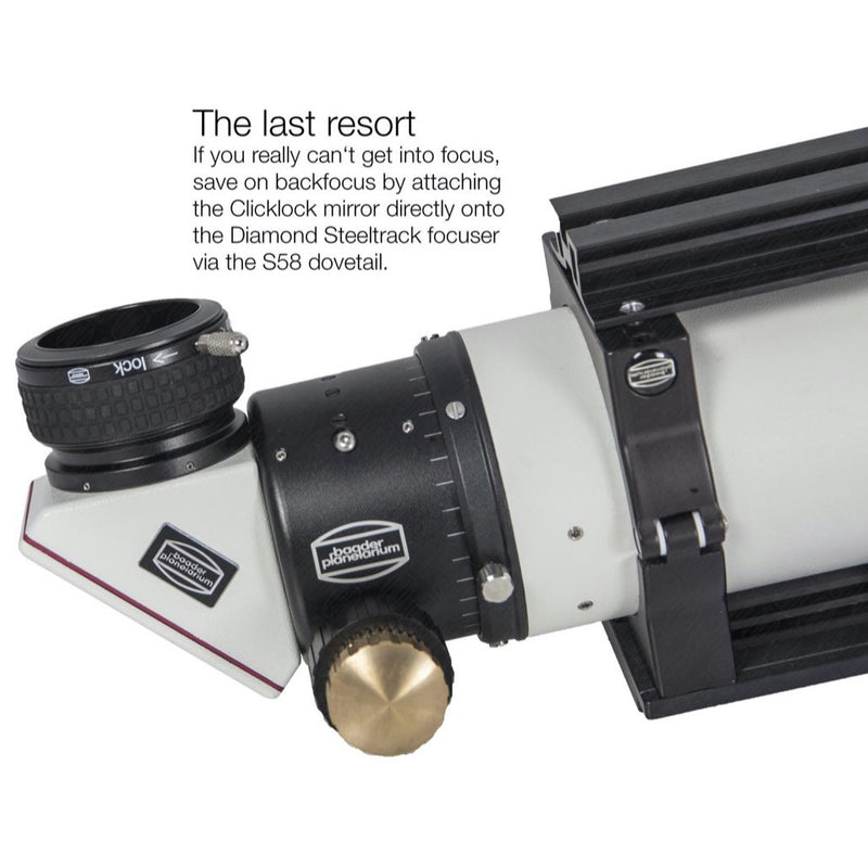 Baader Porte-Oculaire Diamond Steeltrack 2" pour Réfracteurs