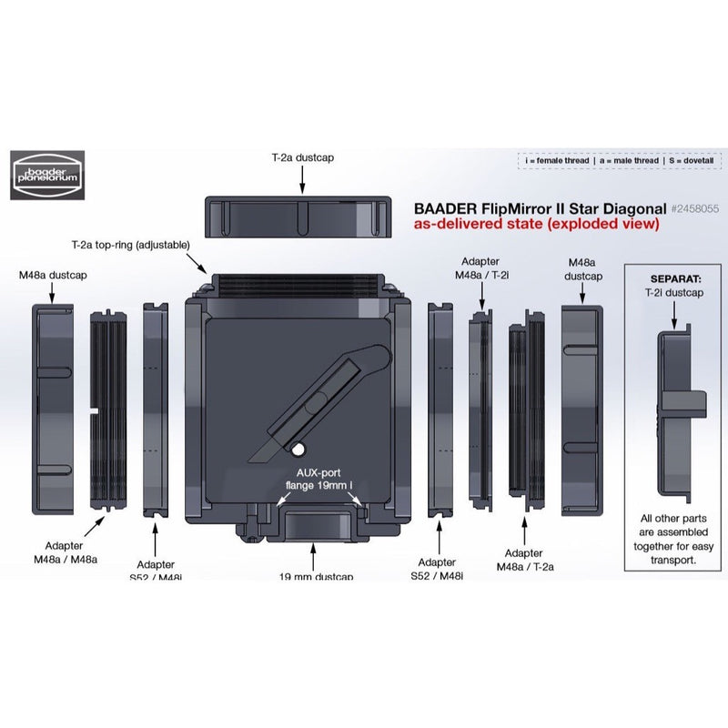 Baader FlipMirror II Star Diagonal