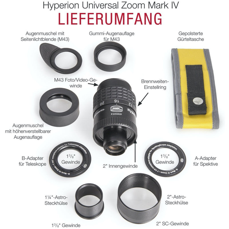 Baader Hyperion Zoom Universel Mark IV 8-24mm - 1.25"/2"