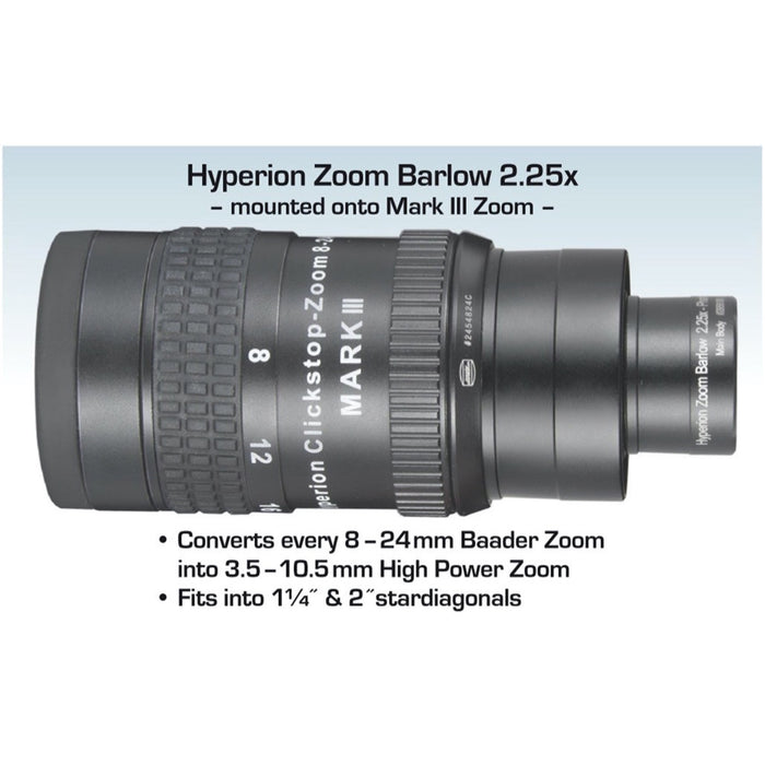 Baader Barlow Hyperion Zoom 2.25X