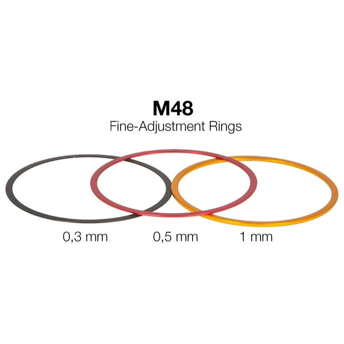 Baader M48 Fine-Adjustment Aluminum Ring - 0.3/0.5/1mm