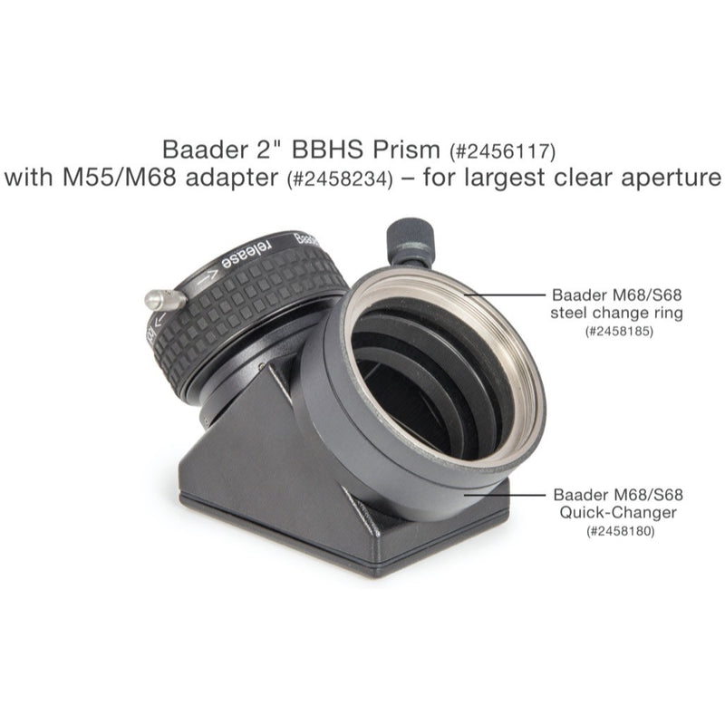 Baader Renvoi Coudé avec Prisme Zeiss Spec et Revêtement BBHS - ClickLock 2"