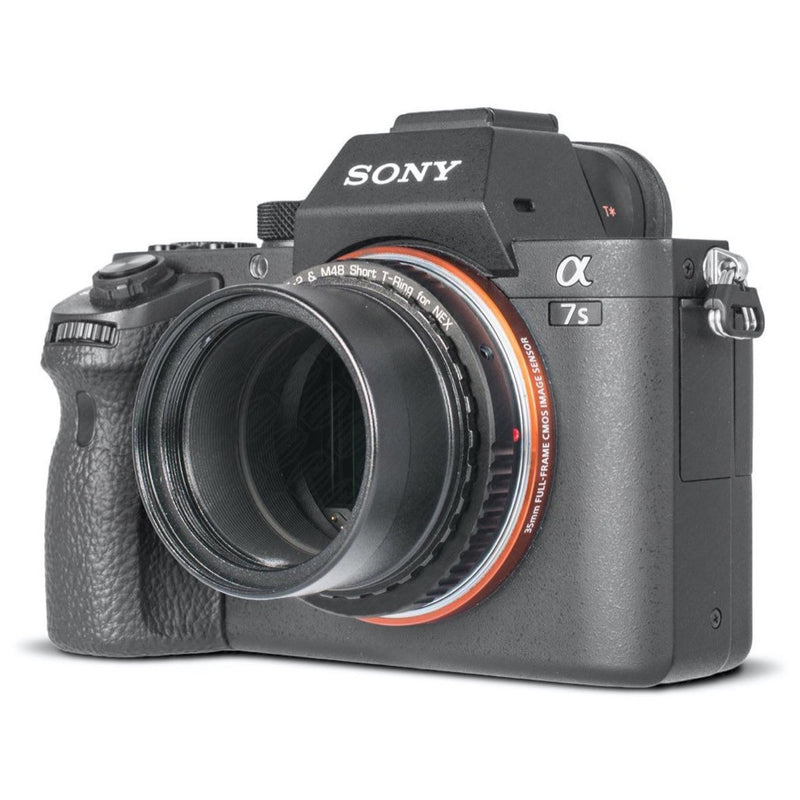 Baadert 059 Baader T-Ring Sony E/NEX Bayonet - D52/M48 & T-2 — David Astro - Ships ...
