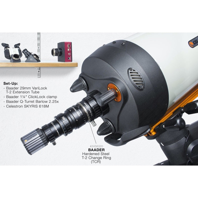 Baader Adaptateur-T Ultra Court - Filetage 2" SCT(F)/T-2(M)