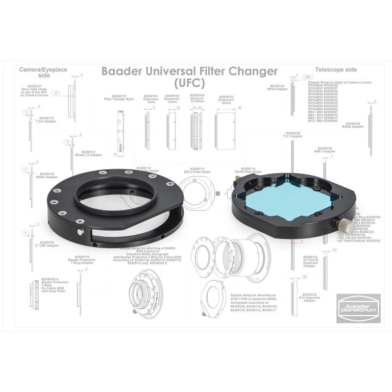 Baader Universal Filter Changer (UFC) Base