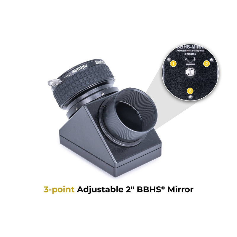 Baader Planetarium 2" BBHS® Mirror – Adjustable Star Diagonal