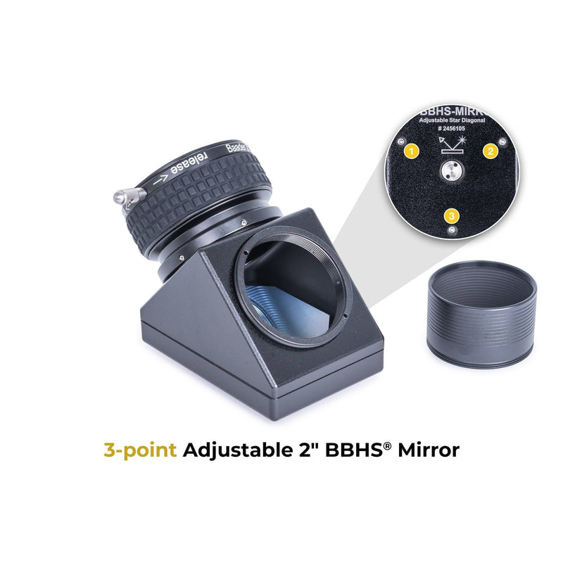 Baader Planetarium 2" BBHS® Mirror – Adjustable Star Diagonal