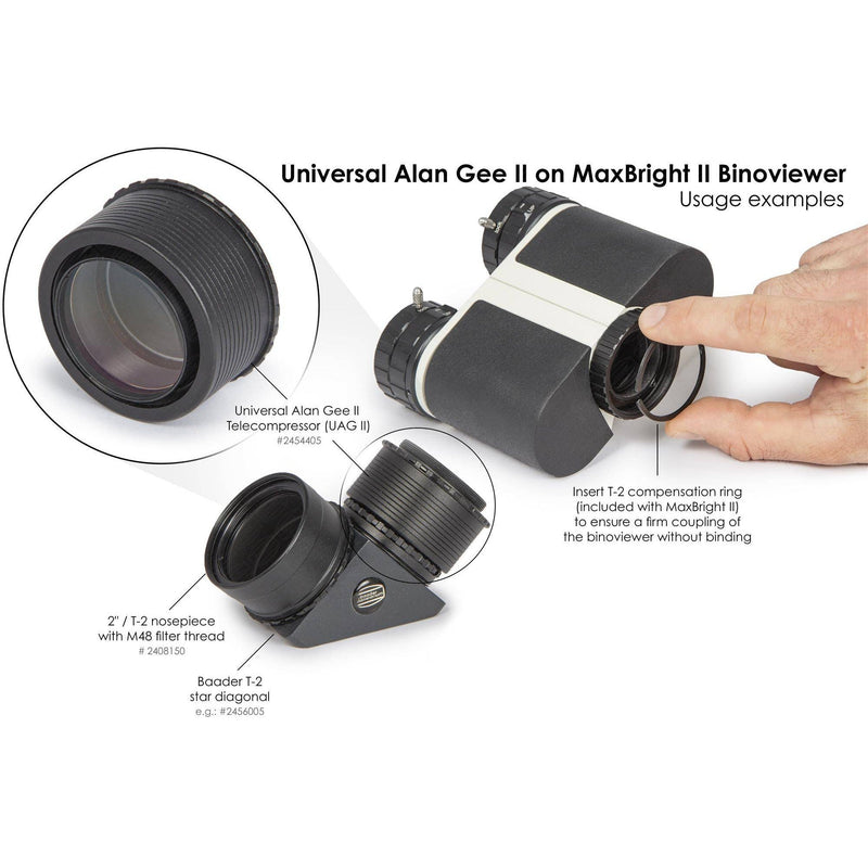 Baader Planetarium Alan Gee Universal 2" Telecompressor (UAG II)