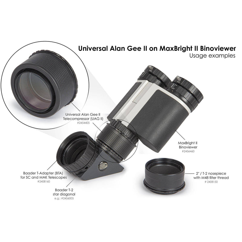 Baader Planetarium Alan Gee Universal 2" Telecompressor (UAG II)