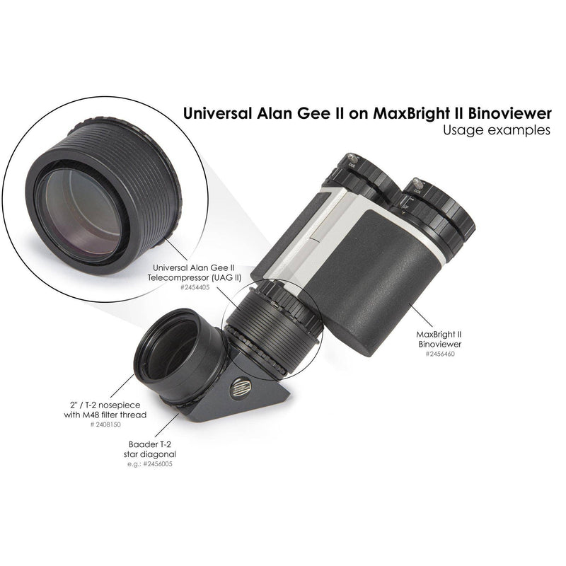 Baader Planetarium Alan Gee Universal 2" Telecompressor (UAG II)