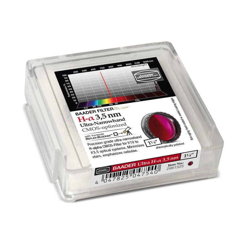 Baader Planetarium H-alpha Ultra-Narrowband-Filter (3.5nm) – CMOS-optimized