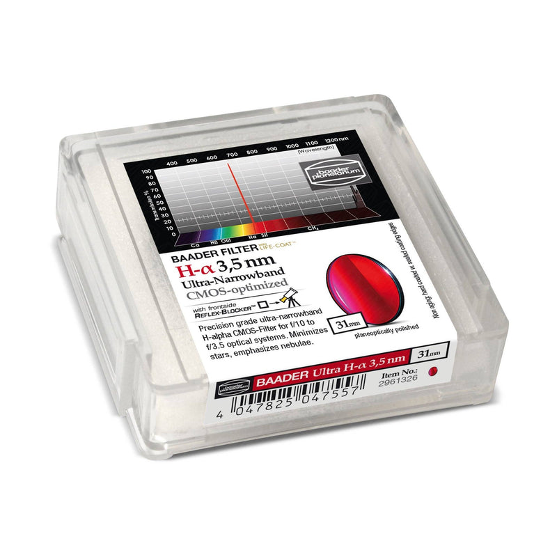 Baader Planetarium H-alpha Ultra-Narrowband-Filter (3.5nm) – CMOS-optimized