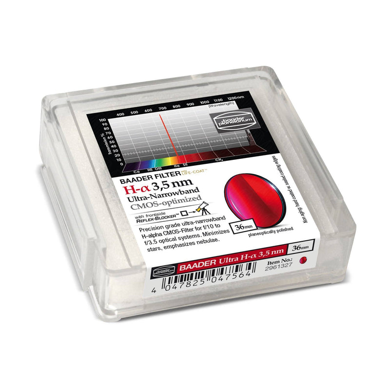 Baader Planetarium H-alpha Ultra-Narrowband-Filter (3.5nm) – CMOS-optimized