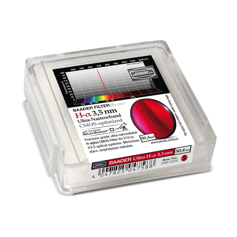 Baader Planetarium H-alpha Ultra-Narrowband-Filter (3.5nm) – CMOS-optimized