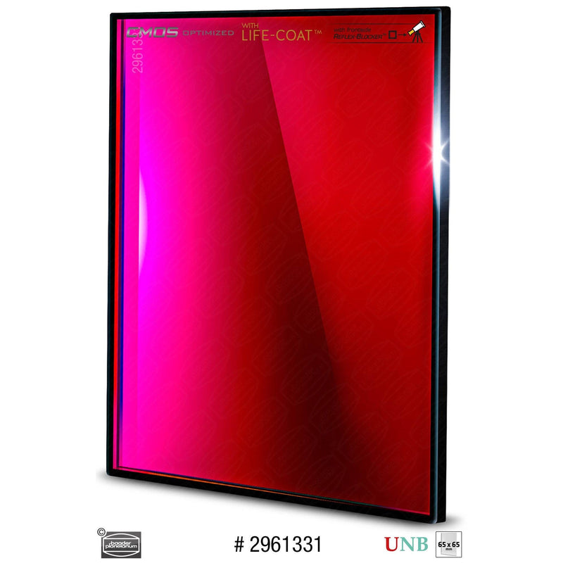 Baader Planetarium Baader H-alpha 65x65mm Ultra-Narrowband-Filter (3.5nm) – CMOS-optimized