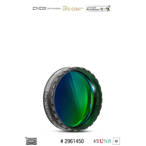 Baader Planetarium Baader O-III 1.25" f/2 Ultra-Highspeed-Filter (4nm) – CMOS-optimized