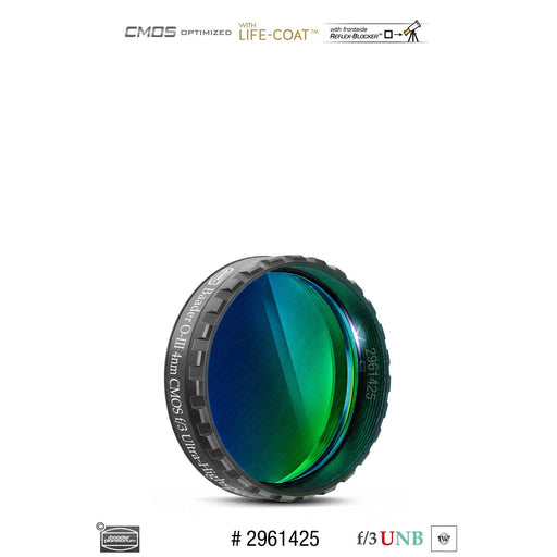 Baader Planetarium Baader O-III 1.25" f/3 Ultra-Highspeed-Filter (4nm) – CMOS-optimized
