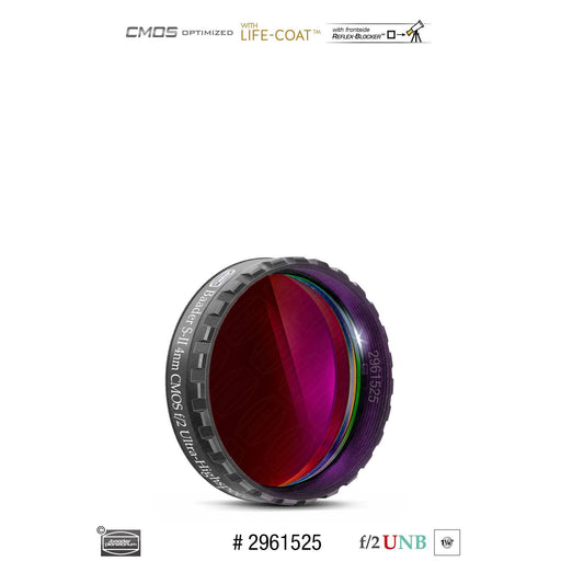 Baader Planetarium Baader S-II 1.25" f/2 Ultra-Highspeed-Filter (4nm) – CMOS-optimized