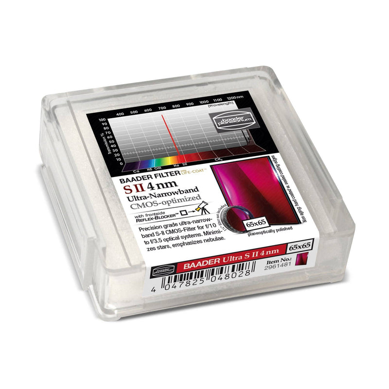 Baader Planetarium S-II Ultra-Narrowband-Filter (4nm) – CMOS-optimized