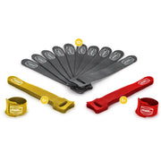 Baader Planetarium Cable Ties Set - Baader Design black/red/yellow