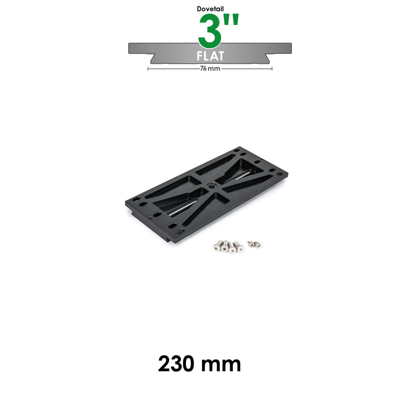 Baader Planetarium Dovetail Bar 3", 230mm (9") – for Baader & TEC (flat)