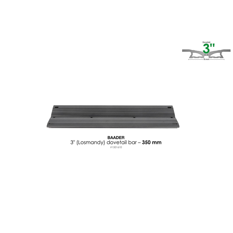 Baader Planetarium Dovetail Bar 3", 350mm (14") – for Custom builds