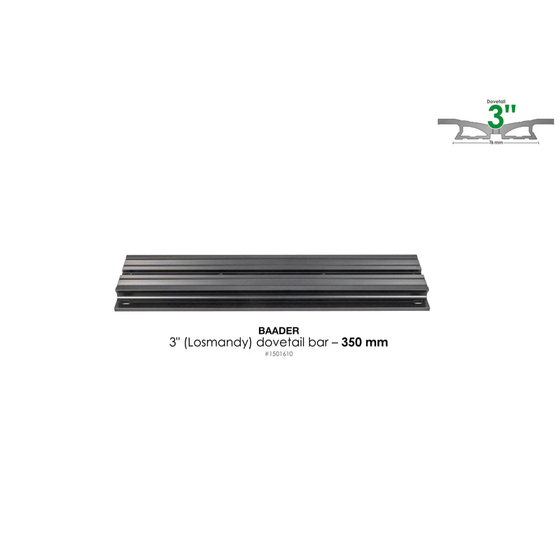 Baader Planetarium Dovetail Bar 3", 350mm (14") – for Custom builds