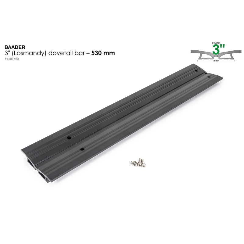 Baader Planetarium Dovetail Bar 3", 530mm (20.5") – for Celestron / Custom builds