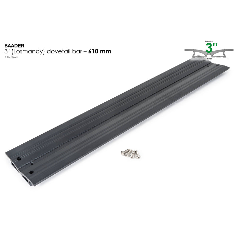 Baader Planetarium Dovetail Bar 3", 610mm (24") – for Celestron / Custom builds