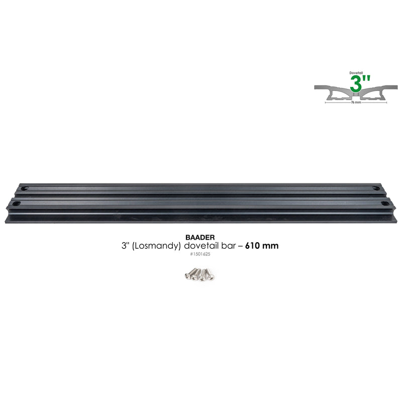 Baader Planetarium Dovetail Bar 3", 610mm (24") – for Celestron / Custom builds