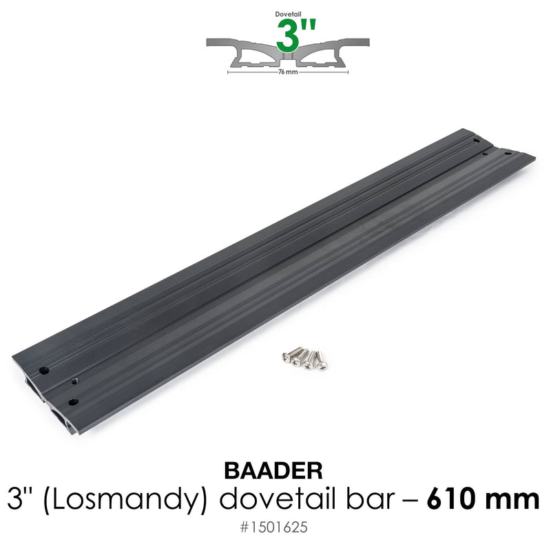 Baader Planetarium Dovetail Bar 3", 610mm (24") – for Celestron / Custom builds