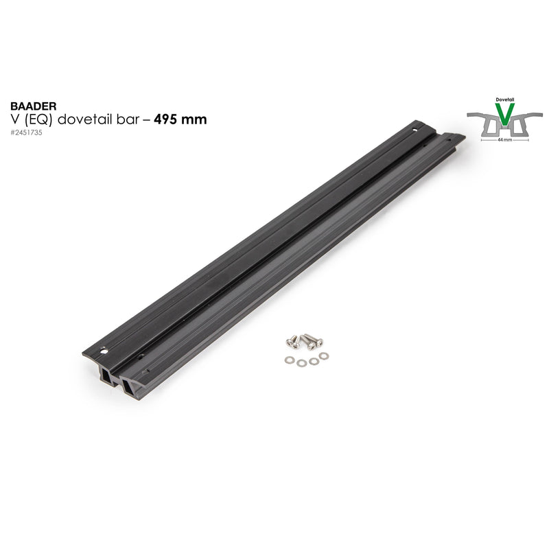 Baader Planetarium Dovetail Bar V, 495mm (19,5") – for Celestron RASA 8"