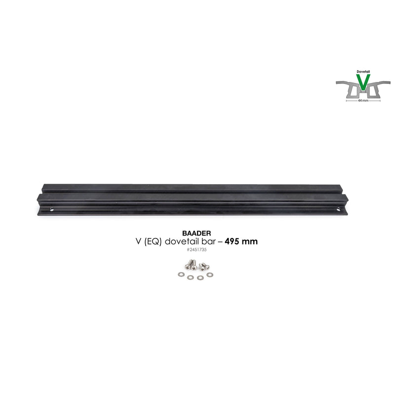 Baader Planetarium Dovetail Bar V, 495mm (19,5") – for Celestron RASA 8"