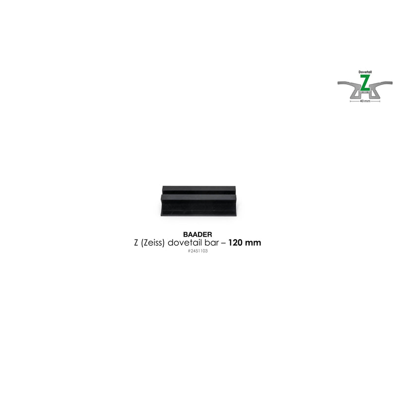 Baader Planetarium Dovetail Bar Z, 120mm (4.7") – for Zeiss/Astro-Physics