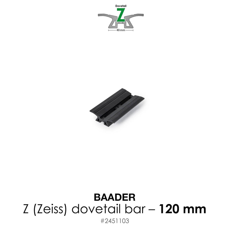 Baader Planetarium Dovetail Bar Z, 120mm (4.7") – for Zeiss/Astro-Physics