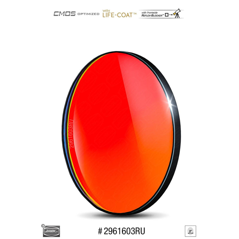 Baader Planetarium FCCT Filter – RGB R-Filter 2" unmounted (Ø 47,4 mm)– CMOS-optimized