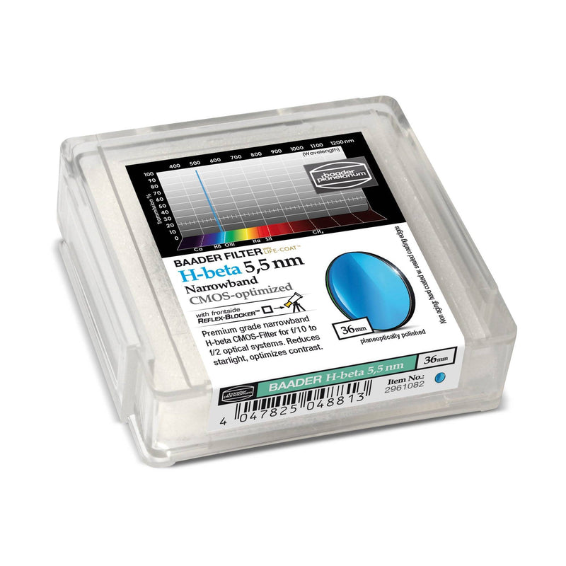 Baader Planetarium H-Beta Narrowband-Filter (5.5nm) – CMOS-optimized