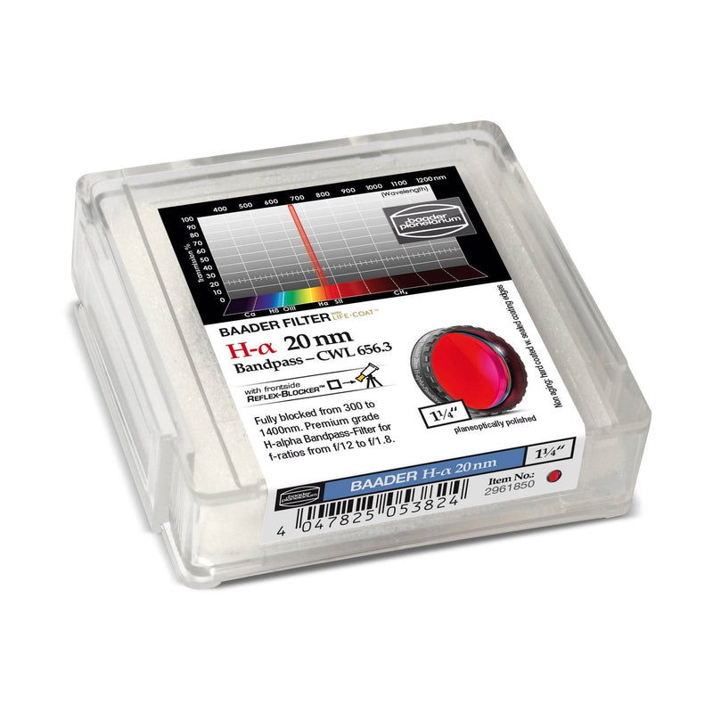 Baader Planetarium H-alpha Bandpass Filter (20nm)