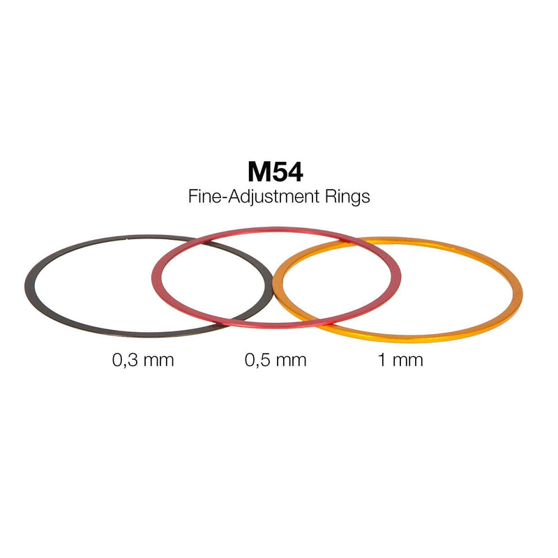Baader Planetarium M54 Fine-Adjustment rings Set (0.3 / 0.5 / 1 mm) - Aluminium