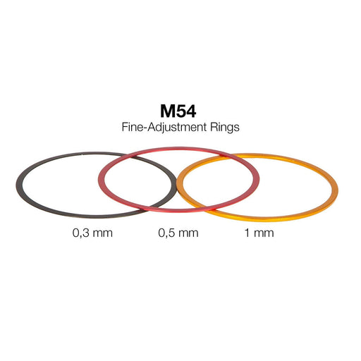 Baader Planetarium M54 Fine-Adjustment rings Set (0.3 / 0.5 / 1 mm) - Aluminium