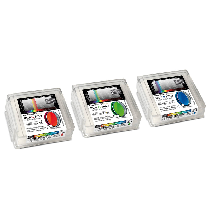 Baader Planetarium RGB Filter Set – CMOS-optimized