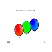 Baader Planetarium RGB Filter Set 31mm – CMOS-optimized